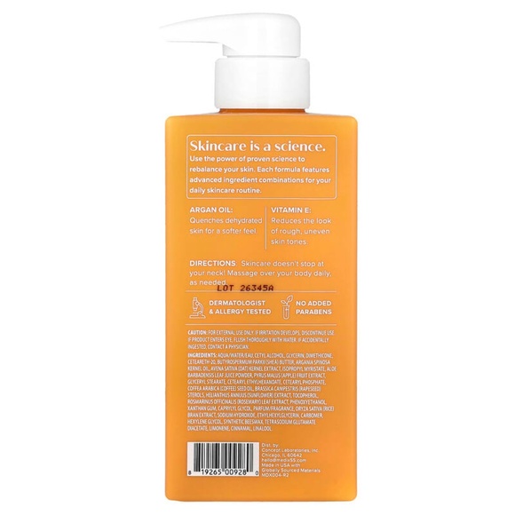 Medix 5.5, Body Cream, Argan Oil + Vitamin E, 15 fl oz - Picture 2 of 2